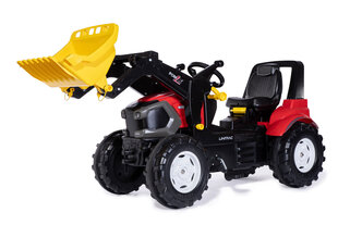 Детский трактор с педалями и передним ковшом Farmtrac Lintrac цена и информация | Развивающий мелкую моторику - кинетический песок KeyCraft NV215 (80 г) детям от 3+ лет, бежевый | kaup24.ee