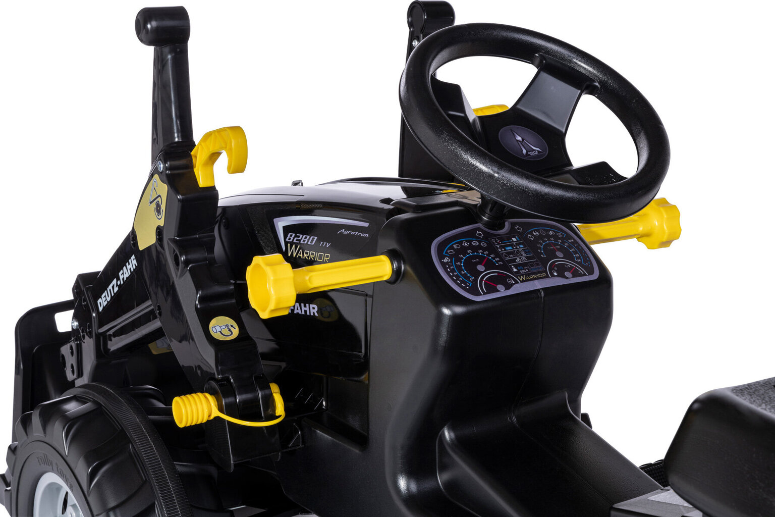 Lastetraktor pedaalide ja esikopaga rollyFarmtrac Deutz Agrotron 8280 TTV Warrior hind ja info | Poiste mänguasjad | kaup24.ee
