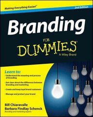Branding For Dummies 2nd edition цена и информация | Книги по экономике | kaup24.ee