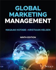 Global Marketing Management 9th edition цена и информация | Книги по экономике | kaup24.ee