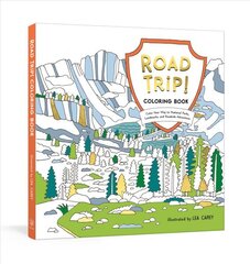 Road Trip!: Coloring Book hind ja info | Väikelaste raamatud | kaup24.ee