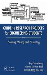 Guide to Research Projects for Engineering Students: Planning, Writing and Presenting цена и информация | Книги по социальным наукам | kaup24.ee