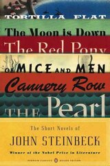 Short Novels of John Steinbeck (Penguin Classics Deluxe Edition): Tortilla Flat/The Red Pony/Of Mice and Men/The Moon Is Down/Cannery Row/The Pearl Special edition цена и информация | Фантастика, фэнтези | kaup24.ee