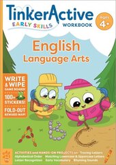 TinkerActive Early Skills English Language Arts Workbook Ages 4plus hind ja info | Väikelaste raamatud | kaup24.ee