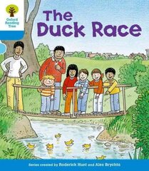 Oxford Reading Tree: Level 3: First Sentences: The Duck Race: The Duck Race, Level 3 hind ja info | Noortekirjandus | kaup24.ee