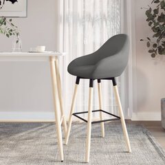 Барный стул, серый цена и информация | Стулья для кухни и столовой | kaup24.ee
