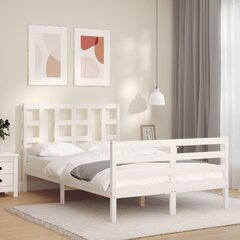 Каркас для кровати, 120x200 см, белый цена и информация | Кровати | kaup24.ee
