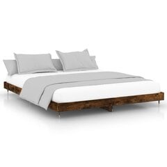 Каркас кровати vidaXL, коричневый цена и информация | Кровати | kaup24.ee