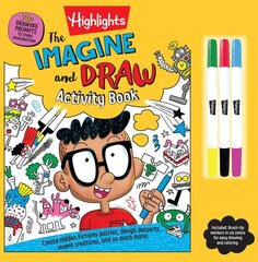 Imagine and Draw Activity Book hind ja info | Väikelaste raamatud | kaup24.ee
