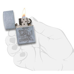 Зажигалка Zippo Литва, серебро цена и информация | Зажигалки и аксессуары | kaup24.ee