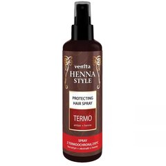 Спрей для укладки волос с термальной защитой Venita Henna Style Termo Spray, 200 мл цена и информация | Средства для укладки волос | kaup24.ee
