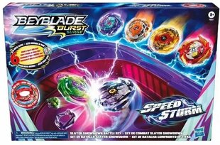 Боевой набор Hasbro Beyblade Burst Surge: боевой набор для истребителей Speedstorm (F0661) цена и информация | Игрушки для мальчиков | kaup24.ee