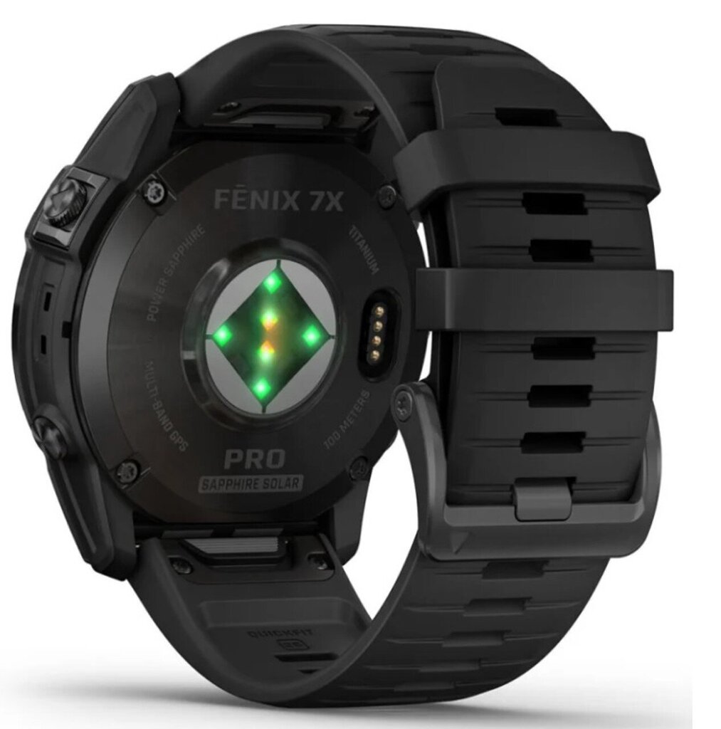 Garmin fēnix® 7X Pro Sapphire Solar Carbon Grey DLC Titanium/Black hind ja info | Nutikellad (smartwatch) | kaup24.ee