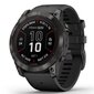 Garmin fēnix® 7X Pro Sapphire Solar Carbon Grey DLC Titanium/Black 51mm цена и информация | Nutikellad (smartwatch) | kaup24.ee