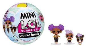 Mininukud L.O.L. Surprise mini winter family 583943EUC hind ja info | Tüdrukute mänguasjad | kaup24.ee
