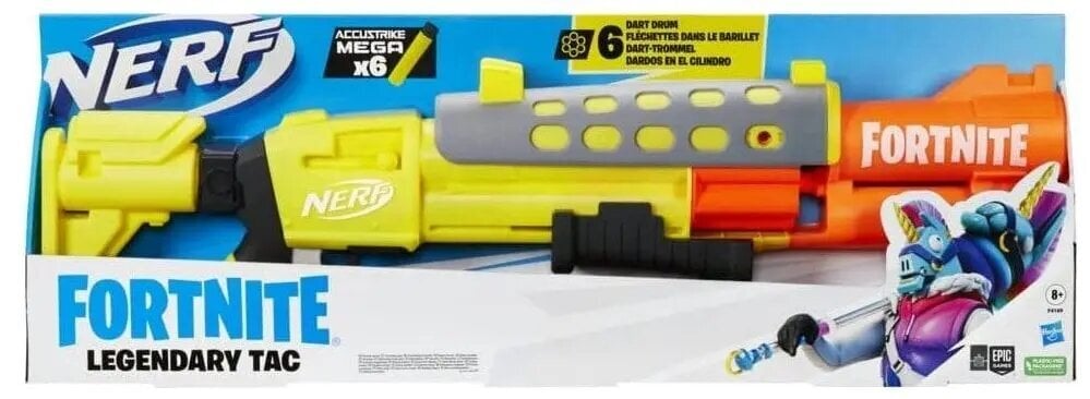 Hasbro Nerf Fortnite: legendaarne TAC Blaster (F4169) цена и информация | Poiste mänguasjad | kaup24.ee