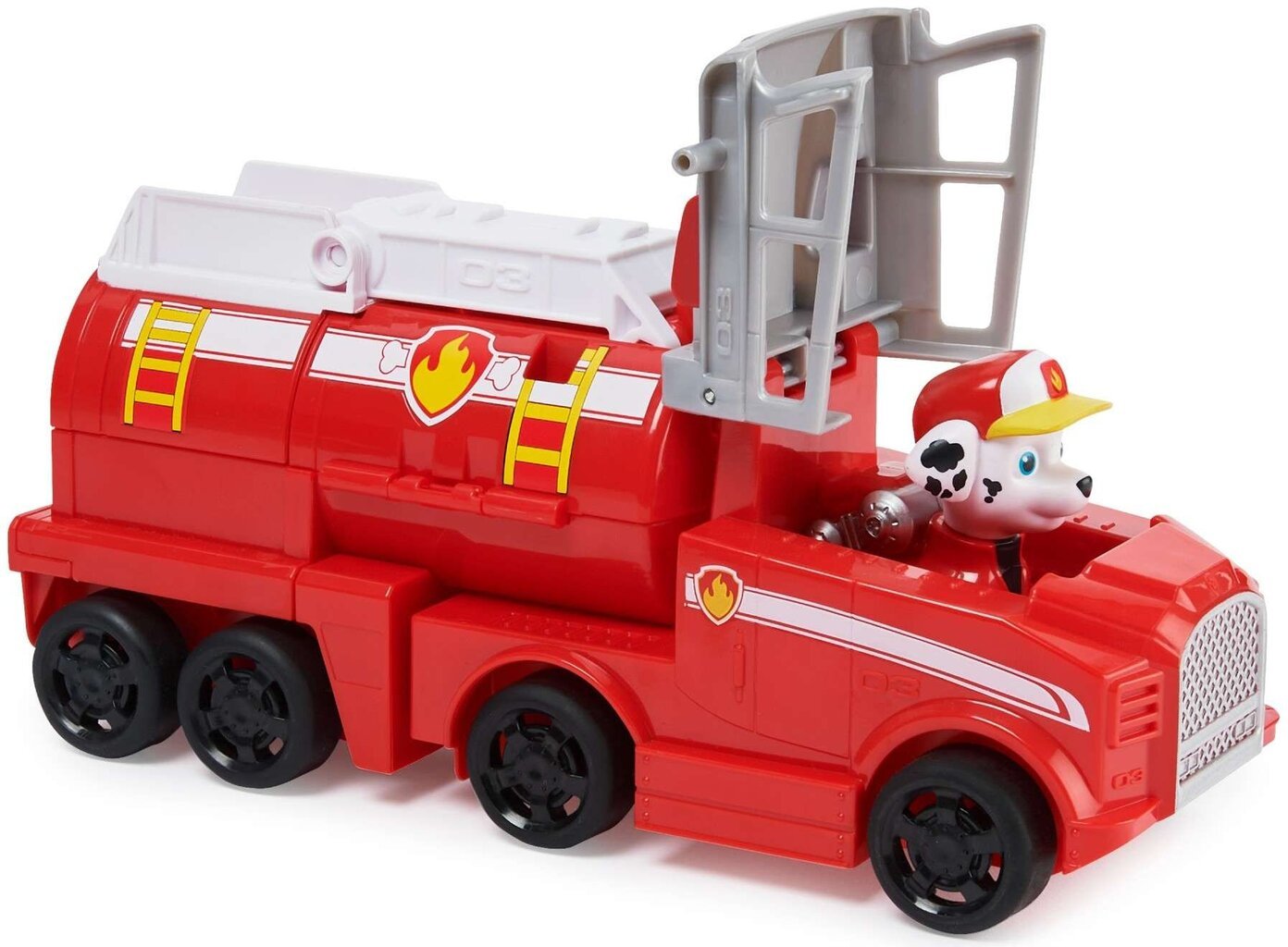 Tuletõrjeauto Paw Patrol Big Truck Pups Marshall цена и информация | Poiste mänguasjad | kaup24.ee