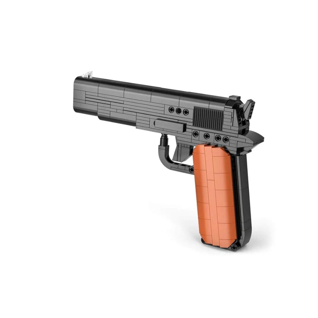 Kostrukor püstol Constructorius CaDA M1911 + 6 kuuli 332 tk. C81012W цена и информация | Klotsid ja konstruktorid | kaup24.ee