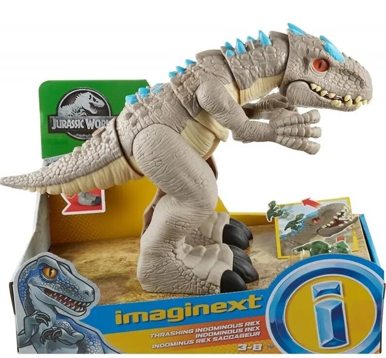 Fisher-Price Imaginext: Jurassic World - Thrashing Indominus Rex (GMR16) hind ja info | Poiste mänguasjad | kaup24.ee
