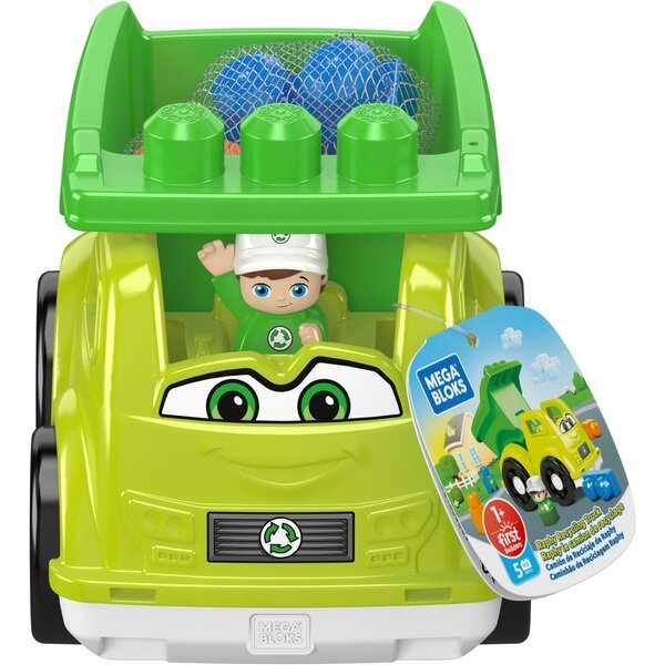 Fisher-Price Mega Bloks - Rafy Recycling Truck (HBP13) hind ja info | Imikute mänguasjad | kaup24.ee