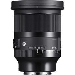 Sigma 20mm f/1.4 DG DN Art Sony E цена и информация | SIGMA Фотоаппараты, аксессуары | kaup24.ee