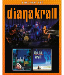 2 Blu-Ray Disc Diana Krall Live In Paris 2001 / Live In Rio 2008 Blu-Ray disc hind ja info | Vinüülplaadid, CD, DVD | kaup24.ee