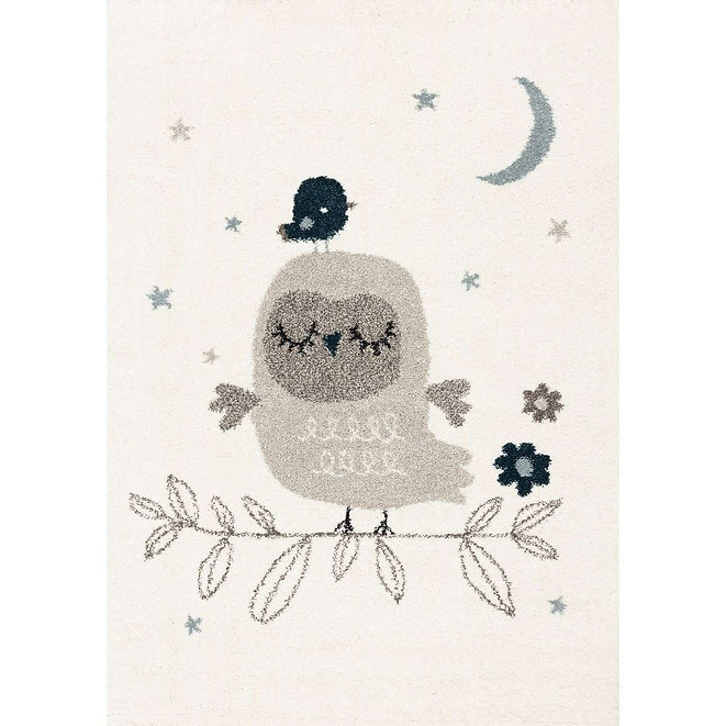 Vaip lastetuppa, Happy Owl, 160 x 230 x 1 cm, mitmevärviline hind ja info | Vaibad | kaup24.ee