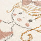 Vaip lastetuppa, väike tüdruk, 120 x 170 x 1 cm, roosa-beež цена и информация | Vaibad | kaup24.ee