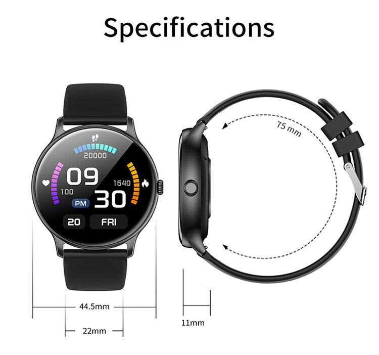 Livman Z12 Pro Silver цена и информация | Nutikellad (smartwatch) | kaup24.ee