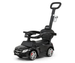 Pealeistutav auto ja lükatav auto, Mercedes AMG C63 Coupe, must hind ja info | Imikute mänguasjad | kaup24.ee