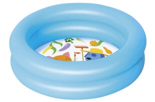 Детский надувной бассейн Bestway, 61 х 15 см, синий цена и информация | Бассейны | kaup24.ee