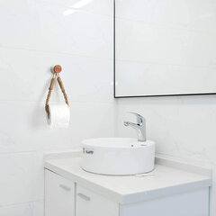 Держатель для туалетной бумаги Solid цена и информация | Аксессуары для ванной комнаты | kaup24.ee