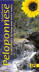 Southern Peloponnese: 5 car tours, 50 long and short walks with GPS 3rd Revised edition цена и информация | Путеводители, путешествия | kaup24.ee