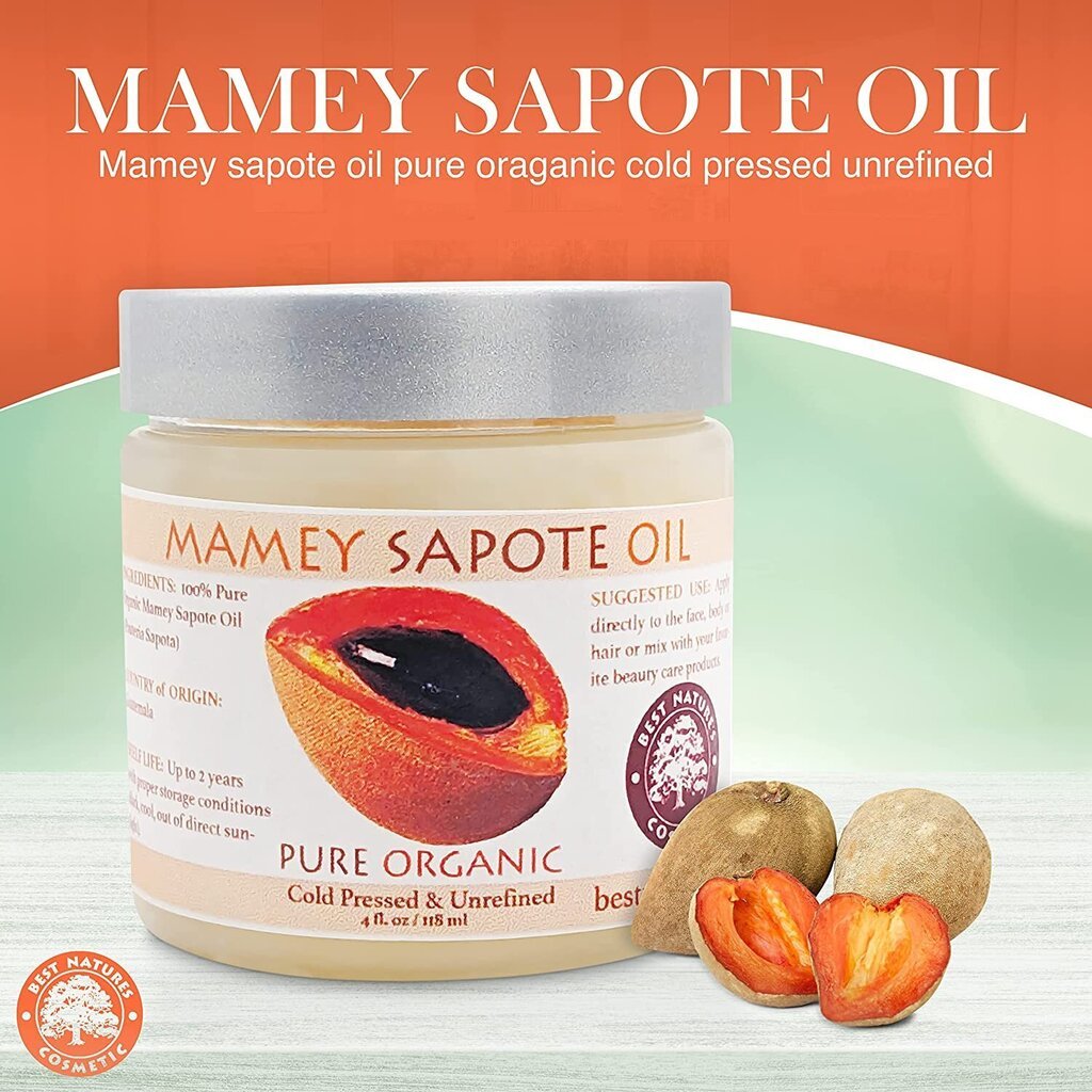 Juukseõli Mamey Sapote, Best Natures Cosmetic, 150 ml hind ja info | Maskid, õlid, seerumid | kaup24.ee