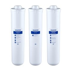 Комплект сменных фильтров Aquaphor Crystal K3-KH-K7 цена и информация | Фильтры для воды | kaup24.ee