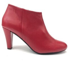 Красные демисезонные ботинки на высоких каблуках Bella b цена и информация | Женские сапоги | kaup24.ee