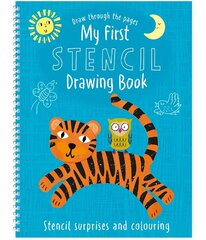 My First Stencil Drawing Book цена и информация | Книги для малышей | kaup24.ee