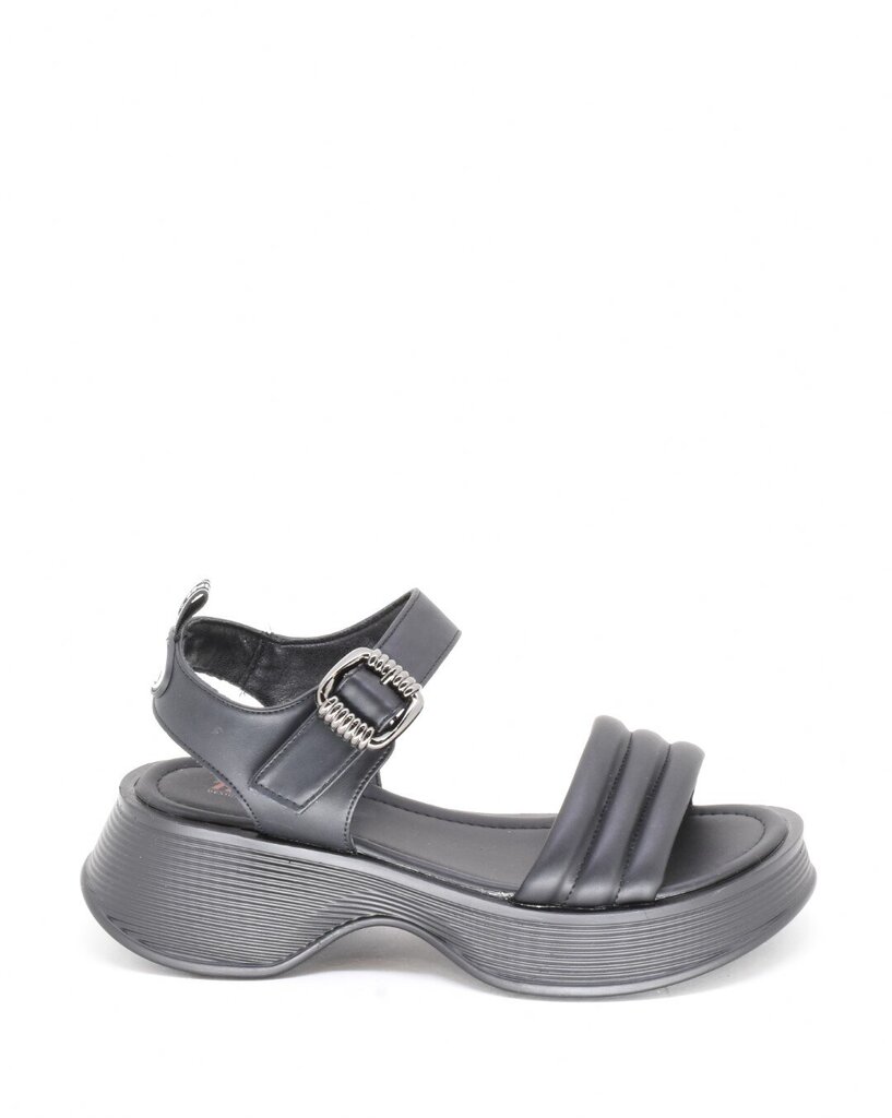 Naiste sandaalid Tf's 26233151, must цена и информация | Naiste sandaalid | kaup24.ee