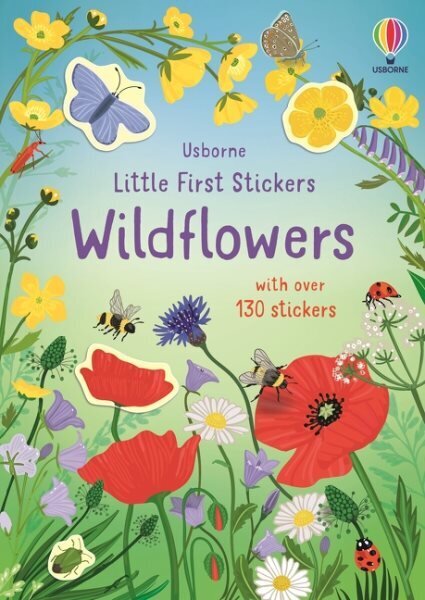 Little First Stickers Wildflowers hind ja info | Väikelaste raamatud | kaup24.ee