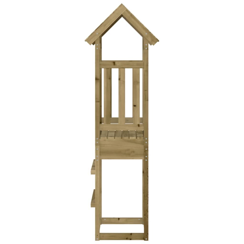 vidaXL mängutorn, 52,5 x 46,5 x 206,5 cm, immutatud männipuit hind ja info | Kiiged | kaup24.ee