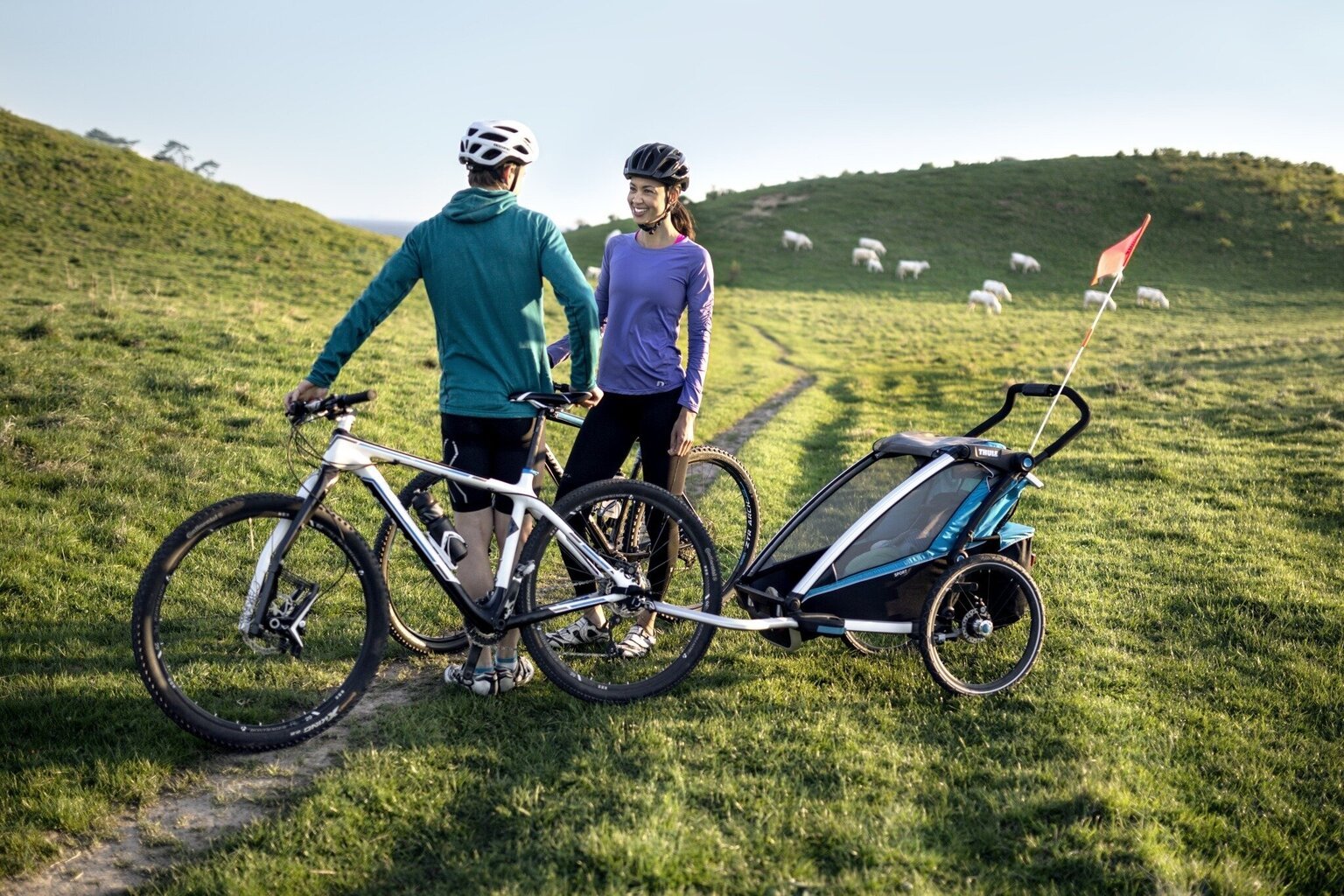 Laste jalgrattakäru Chariot Jog Kit 1 - Lite/Cross цена и информация | Jalgratta sisekummid ja rehvid | kaup24.ee