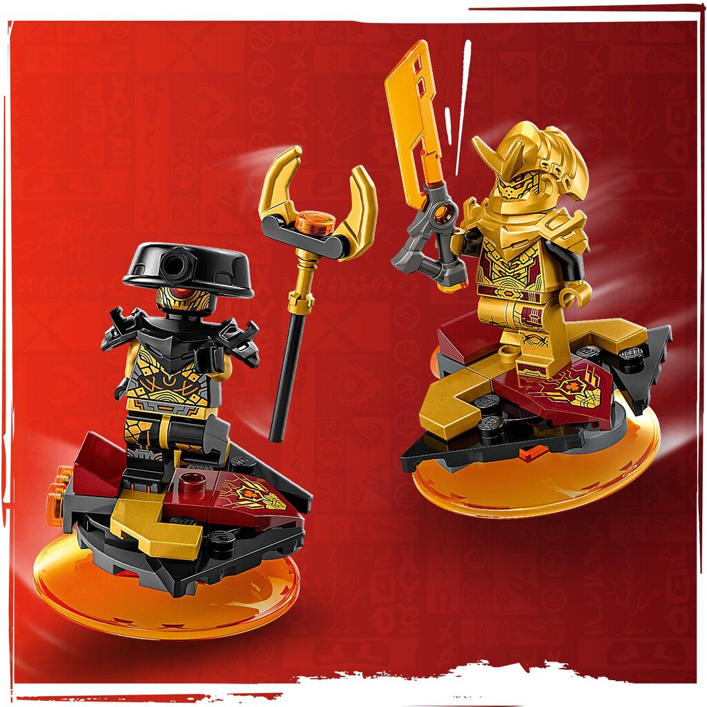 71791 LEGO® NINJAGO Zane draakoni jõul sõitev võidusõiduauto цена и информация | Klotsid ja konstruktorid | kaup24.ee