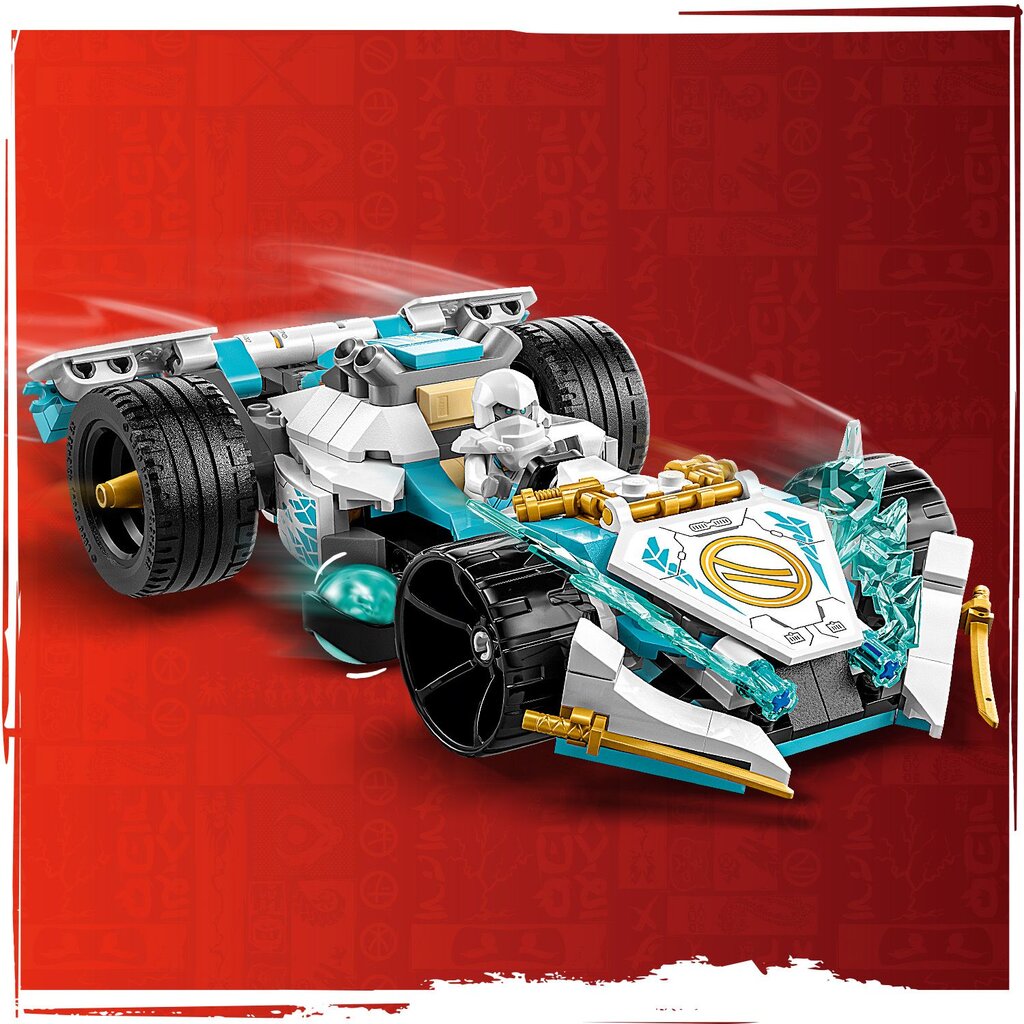 71791 LEGO® NINJAGO Zane draakoni jõul sõitev võidusõiduauto hind ja info | Klotsid ja konstruktorid | kaup24.ee