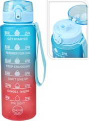 Joogipudel Sportfles PET, 1000 ml, sinine цена и информация | Фляги для воды | kaup24.ee