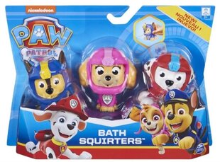 Spin Master Paw Patrol: Bath Squirters (6058528), 3 tk/pakis hind ja info | Imikute mänguasjad | kaup24.ee