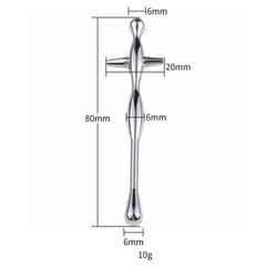 Уретральная пробка из нержавеющей стали 6 мм цена и информация | Эрекционные кольца, насадки на пенис | kaup24.ee
