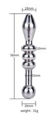 Ureetra masturbatsioonikork 10 mm hind ja info | Peeniserõngad, mansetid jne. | kaup24.ee