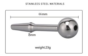Маленькая уретральная пробка цена и информация | Эрекционные кольца, насадки на пенис | kaup24.ee