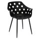 Sajt tool must plastikust hind ja info | Söögilaua toolid, köögitoolid | kaup24.ee