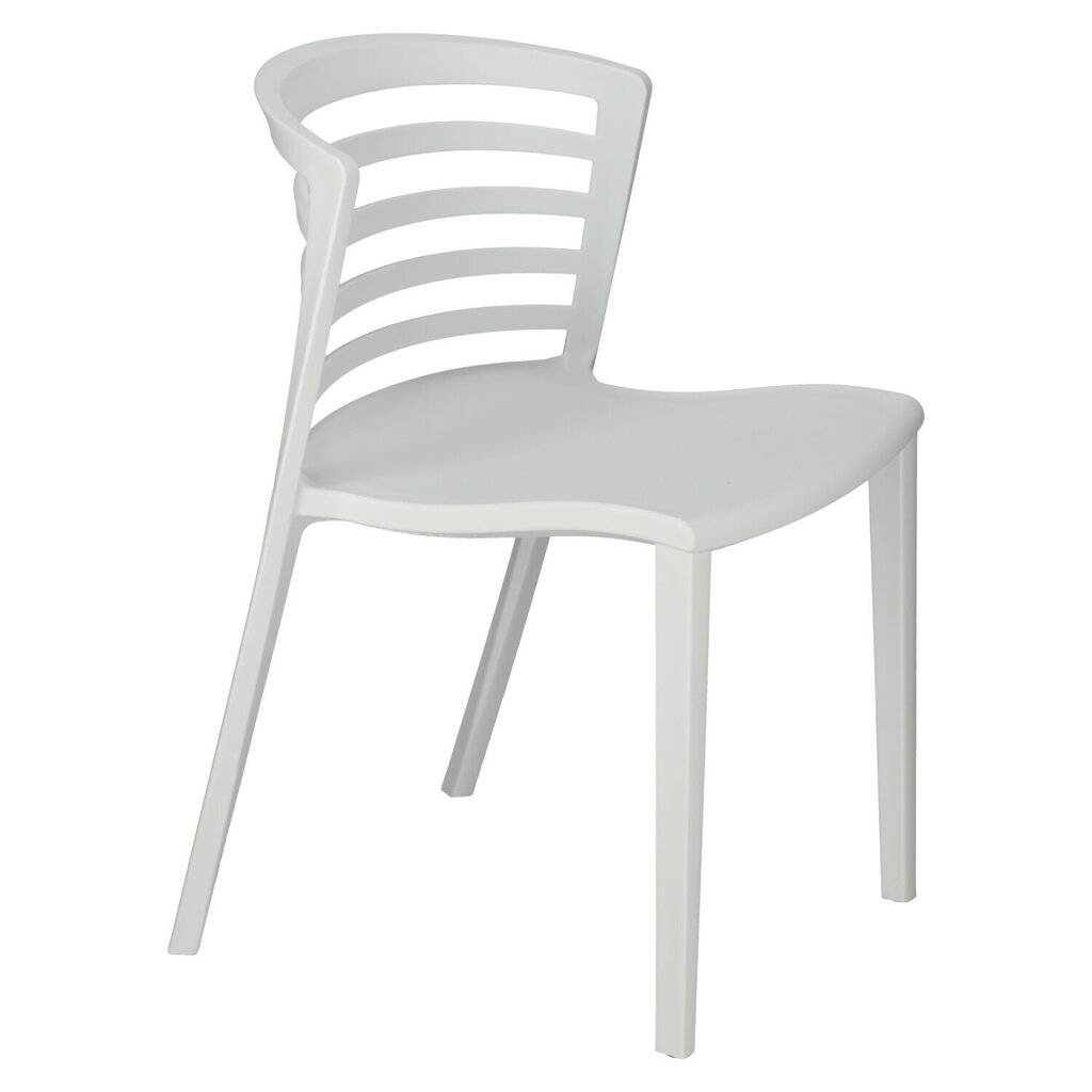 Muna tool valge plastikust цена и информация | Söögitoolid, baaritoolid | kaup24.ee